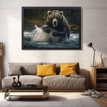 Black Bear Canvas